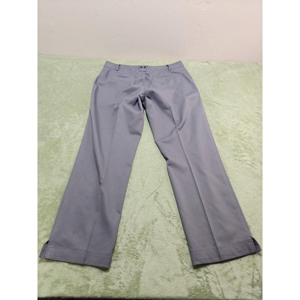 Under Armour Pants Mens Sz 38x32 Gray Straight Leg Performance Stretch Golf